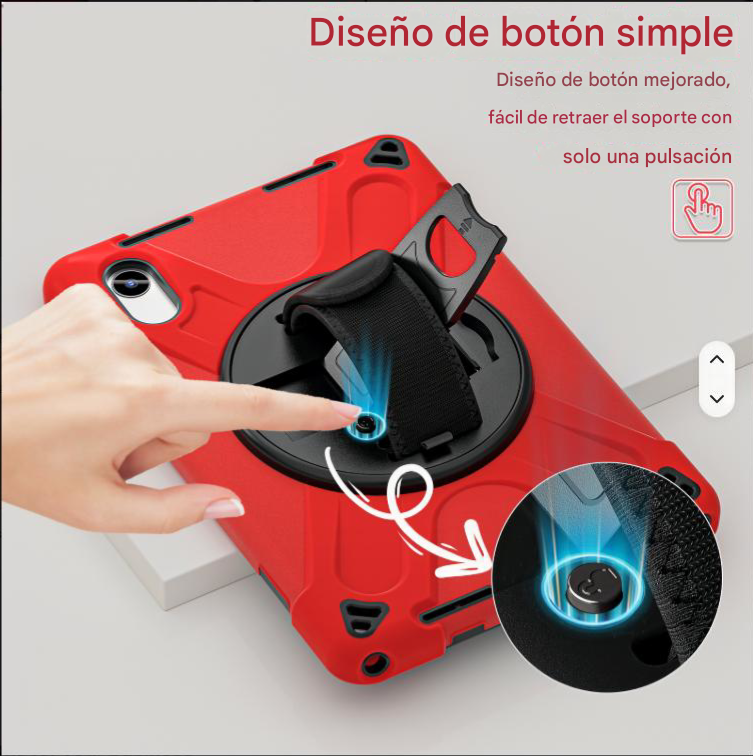 Funda Armor 360 para Samsung Galaxy Tab A11 Plus Azul - Imagen 8