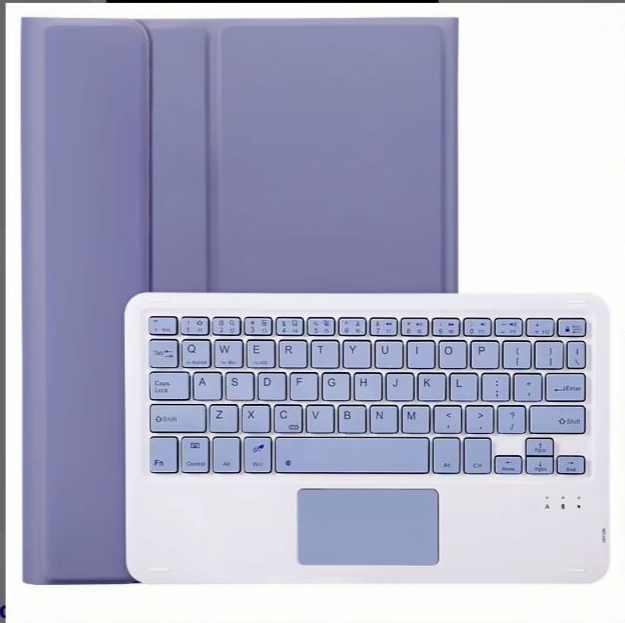 Funda con Teclado para iPad 10.2 Lila - Imagen 2