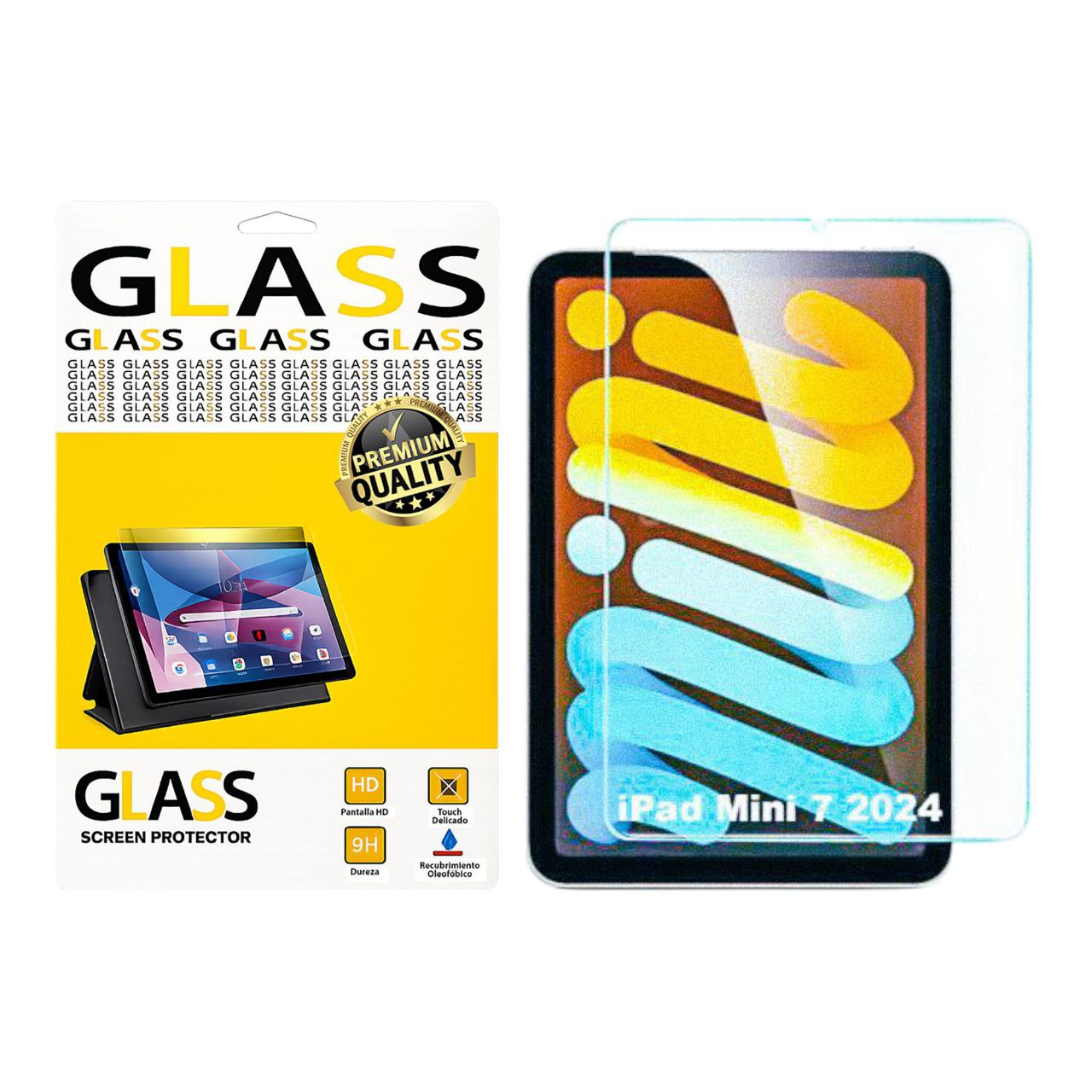 Mica de Vidrio Templado para iPad Mini 7 8.3
