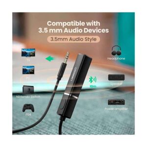 Alternative view of Adaptador Bluetooth Transmisor 5.0 / Audio 3.5mm para Tv / Pc UGREEN