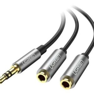 Adaptador de Audio de 1 Stereo A 2 Stereo Splitter UGREEN