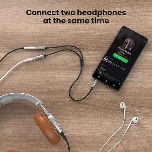 Adaptador de Audio de 1 Stereo A 2 Stereo Splitter UGREEN - Imagen 4