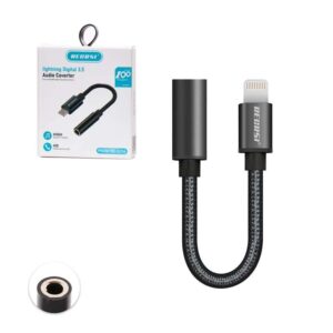 Adaptador Lightning A Audio 3.5mm RECCI