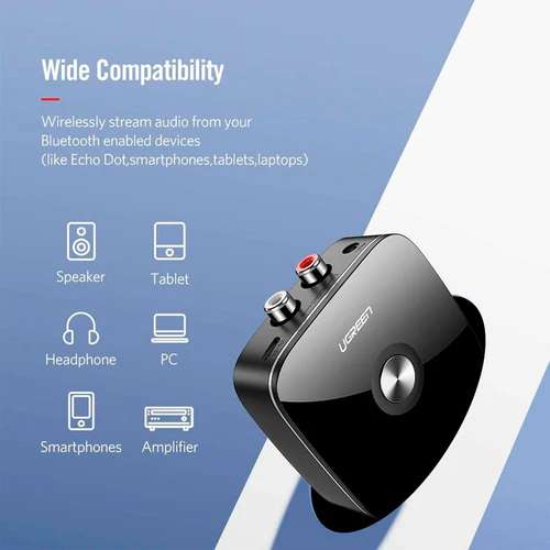 Adaptador Receptor Bluetooth Rca / 3.5mm 5.0 UGREEN - Imagen 2