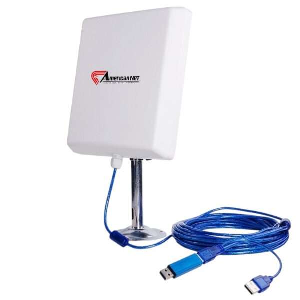 Antena Panel 36 Dbi C / USB Wifisky - American Net - Imagen 3