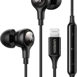 Audifono Mfi Lightning Earbuds con Micrófono y Control de Volumen UGREEN
