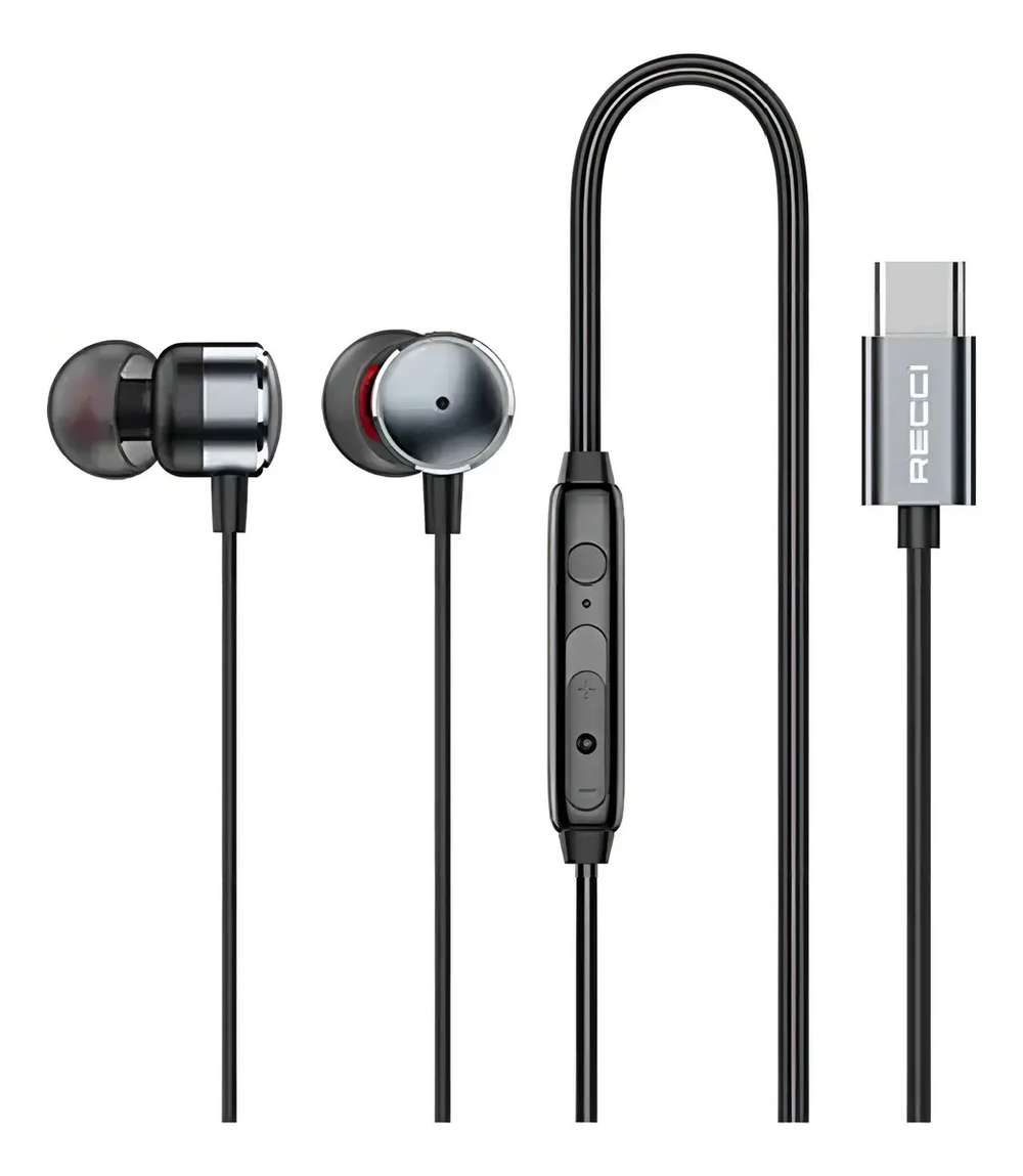 Audifono USB - C de 1.20 cm RECCI - Imagen 2