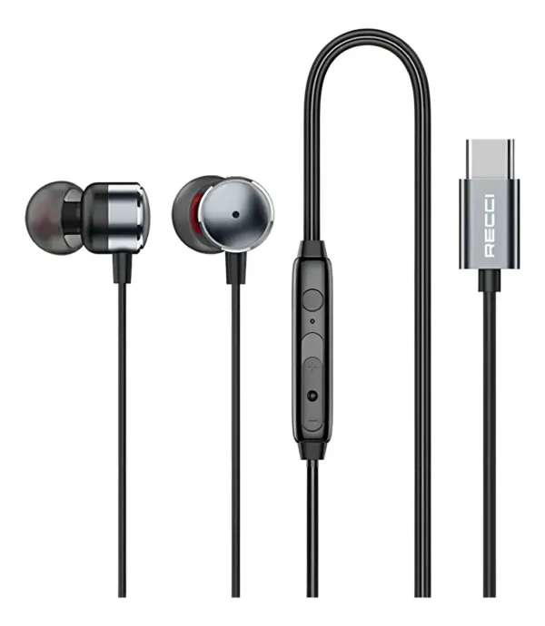 Audifono USB - C de 1.20 cm RECCI - Imagen 4