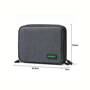 Alternative view of Bolsa de Almacenamiento para Cables de Datos, Cargador USB - C, Tarjeta Sd, Disco Duro UGREEN