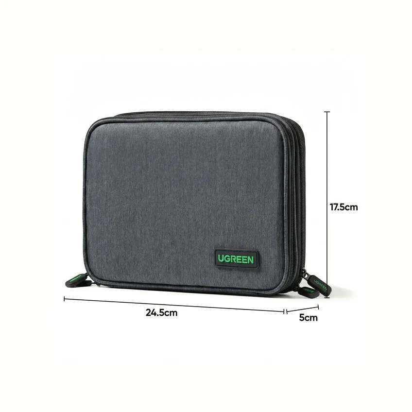 Bolsa de Almacenamiento para Cables de Datos, Cargador USB - C, Tarjeta Sd, Disco Duro UGREEN - Imagen 2