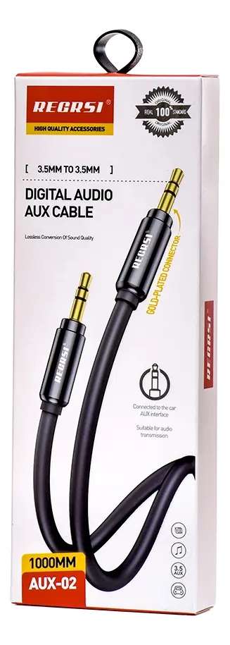Cable Audio Stereo - Stereo de 1 m RECCI - Imagen 3
