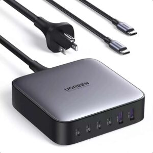 Cargador Gan Nexode 220w 6 en 1 / 4 USB - C - 2 USB UGREEN Mod.40913