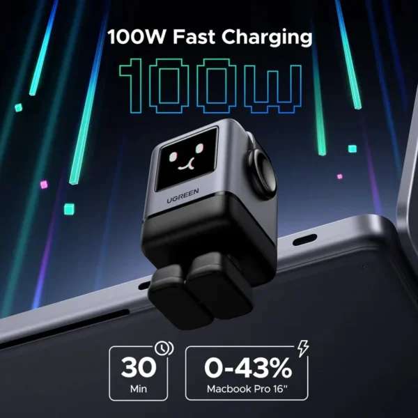 Cargador Nexode 100w 4 Puertos Gan Charger Compact Fast UGREEN - Imagen 5