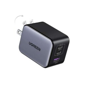 Cargador Nexode PRO 65w / 2 USB - C / 1 USB - A Carga Rapida UGREEN Mod.25870