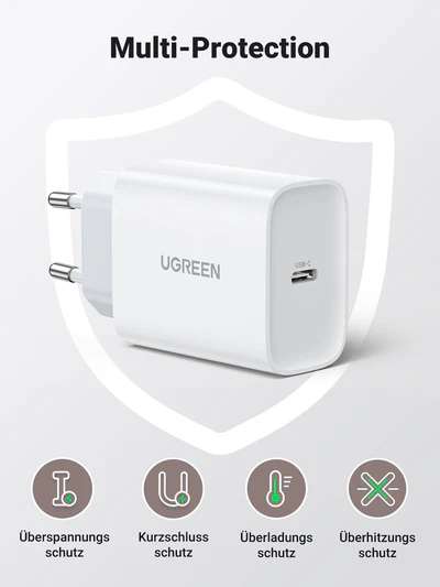 Cargador UGREEN 30 W 3.0 Quick Charge - Imagen 4