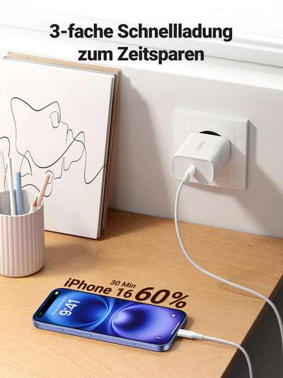 Cargador UGREEN 30 W 3.0 Quick Charge - Imagen 5