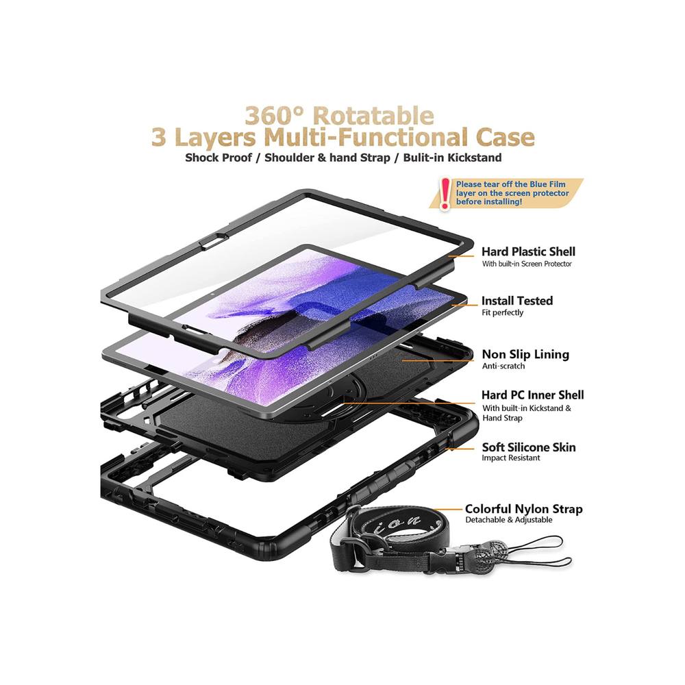 Funda Antishock para Samsung Tab S8 Plus 12.4 - Imagen 2